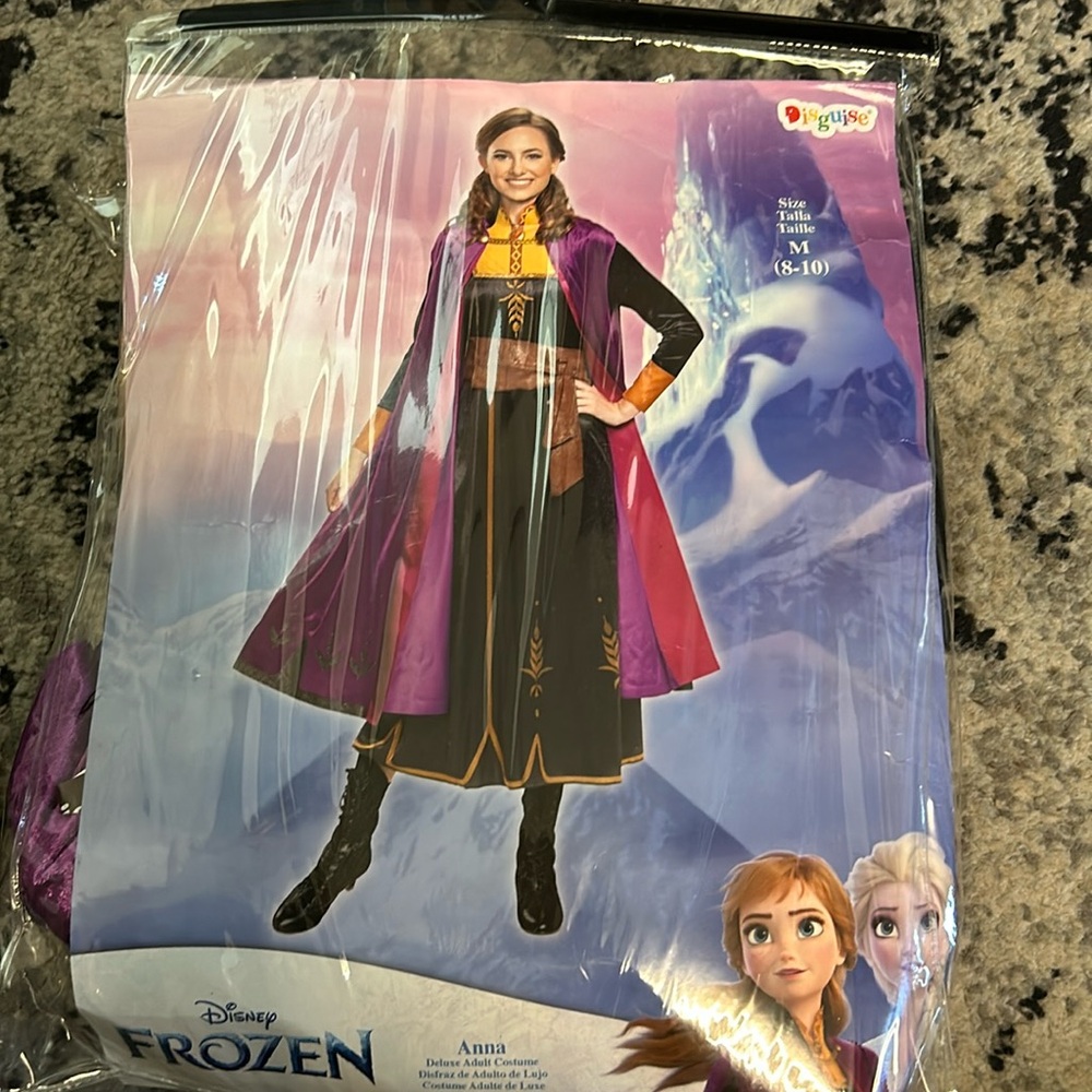 Anna adult medium frozen costume